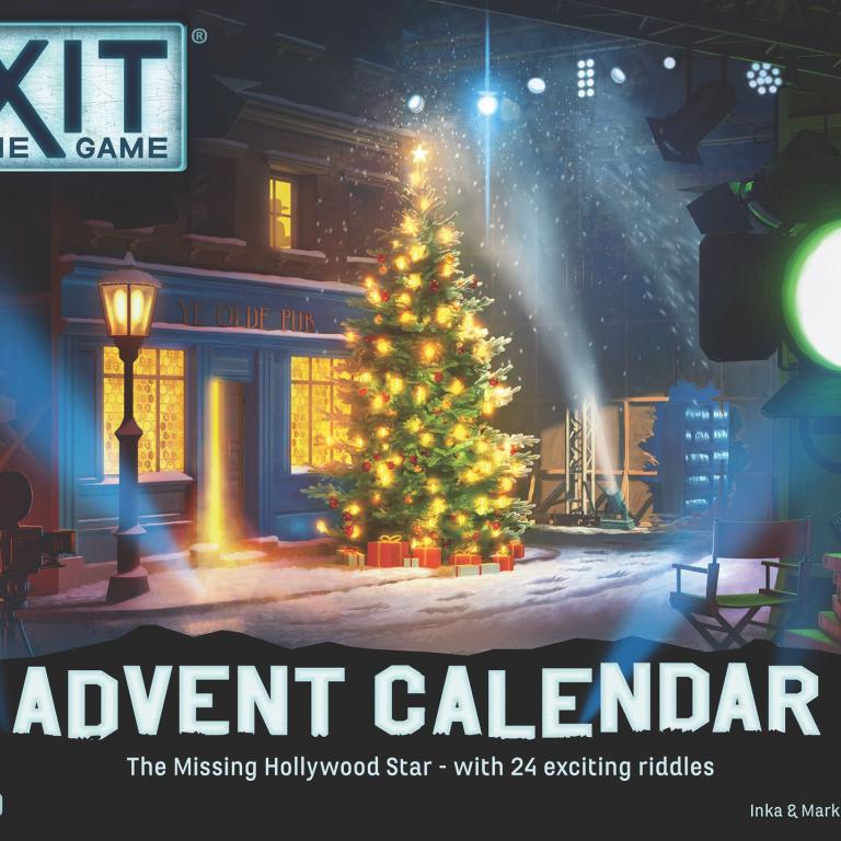 Exit The Game Advent Calendar The Missing Hollywood Star Puzzle